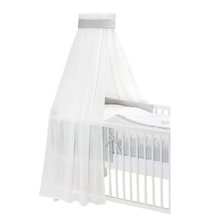 KULI-MULI Ciel de lit Petits Animaux grigio