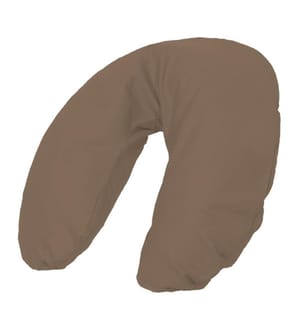 KULI-MULI Housse pour oreiller cervical brun