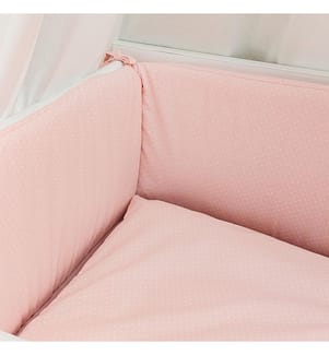 KULI-MULI Nestchen Baby Bear rosa