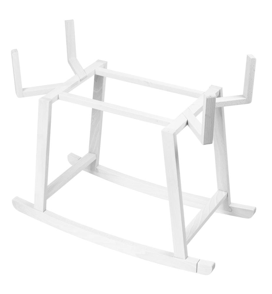 Holzgestell für den Moseskorb weiss