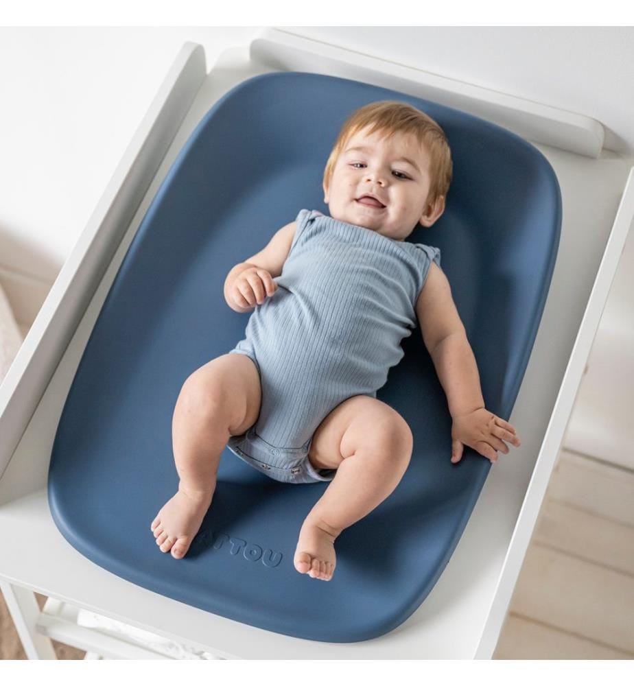 SILIKON changing mat Softy blue