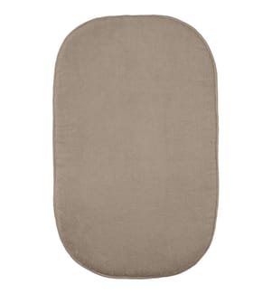 Frottée Auflage fürs Softy Care taupe