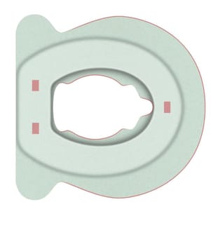 Coperchio per WC in confezione da 3 pezzi