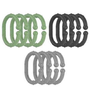 Clip&Go Befestigungsringe 12er Pack