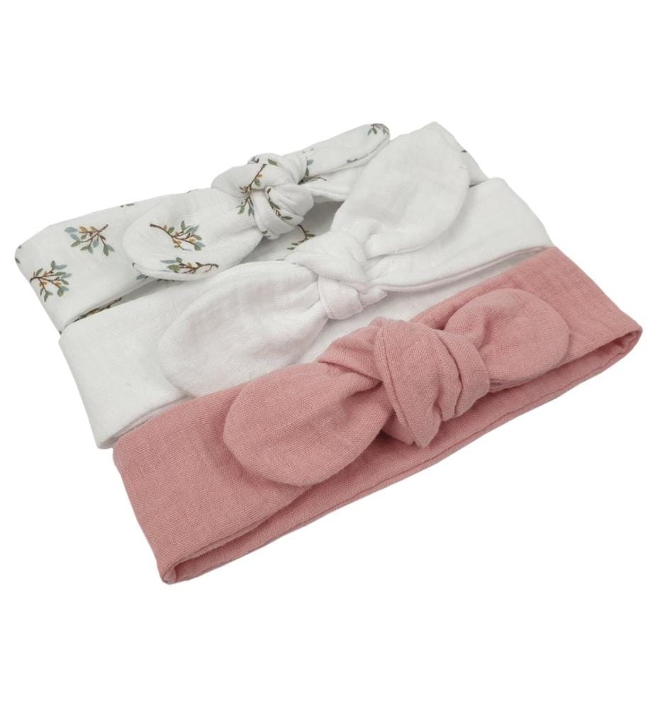 Stirnband 3er Set rosa