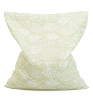 Green cherry-stone cushion 24 x 22 cm