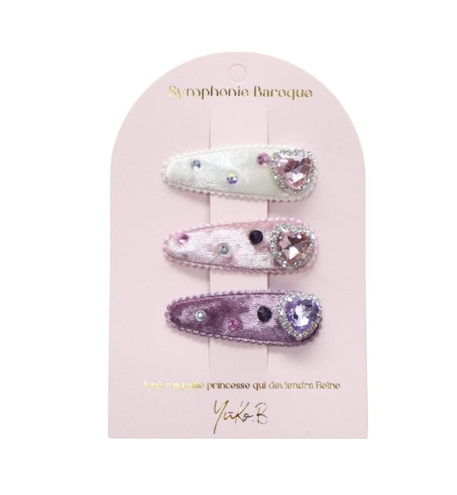 Fermagli per capelli 3 pz. Barocco