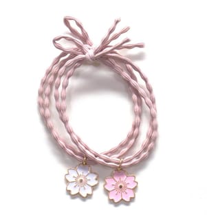 Hair elastics 2 pcs. Pretty Flowers