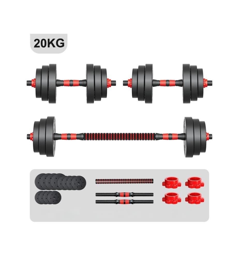 Haltere de Musculation 2en1 Reglable - 20kg