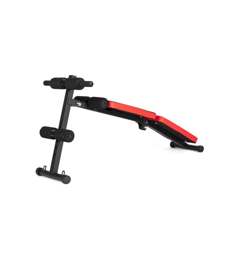 Cobra multifunction folding bench - black and red