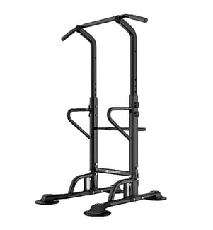 FitLife Stazione di allenamento multifunzionale regolabile - Nero/Rosso