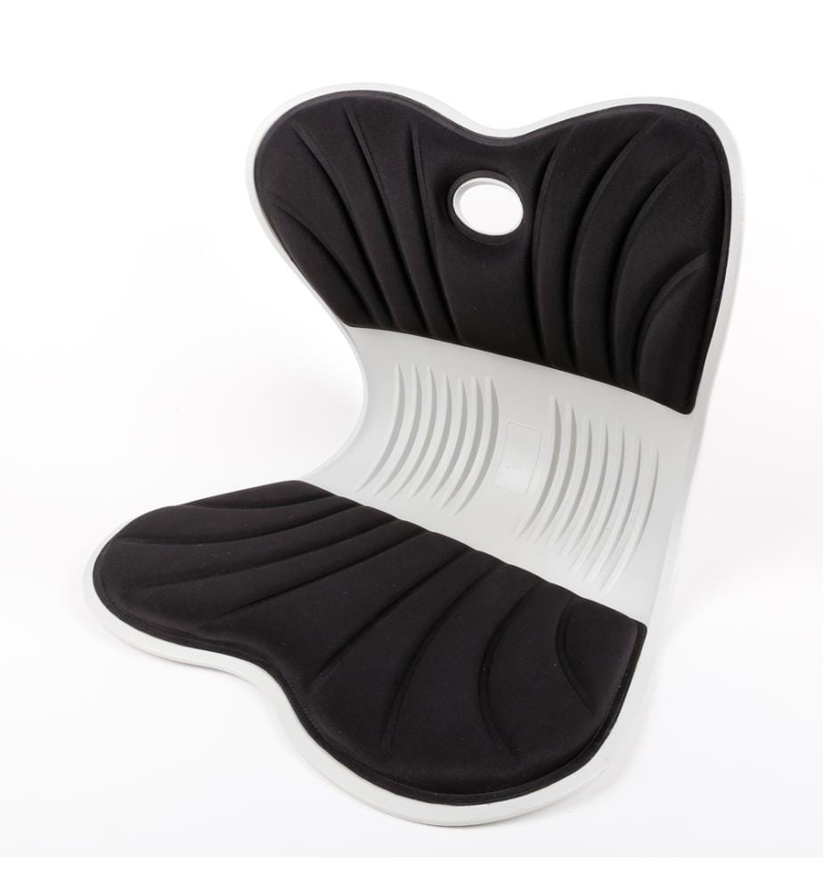 Coussin de siège ergonomique – Noir/Écru