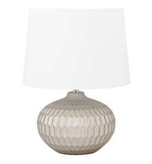 Tischlampe PIRITA Keramik Gold