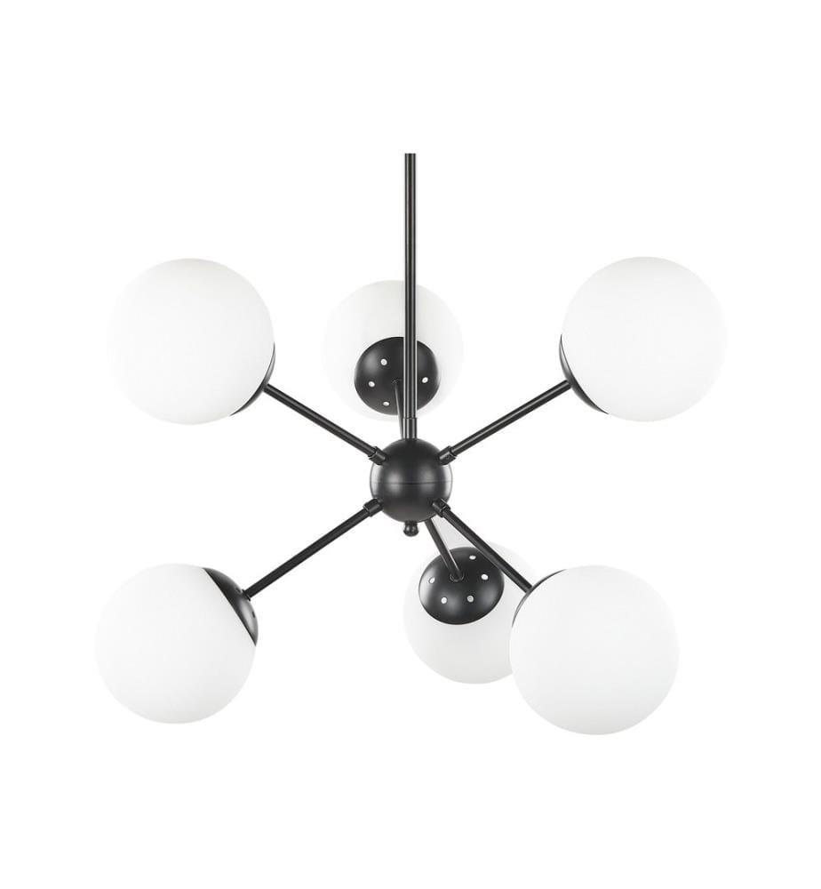 Deckenlampe ADAWRO Metall Schwarz / Weiss