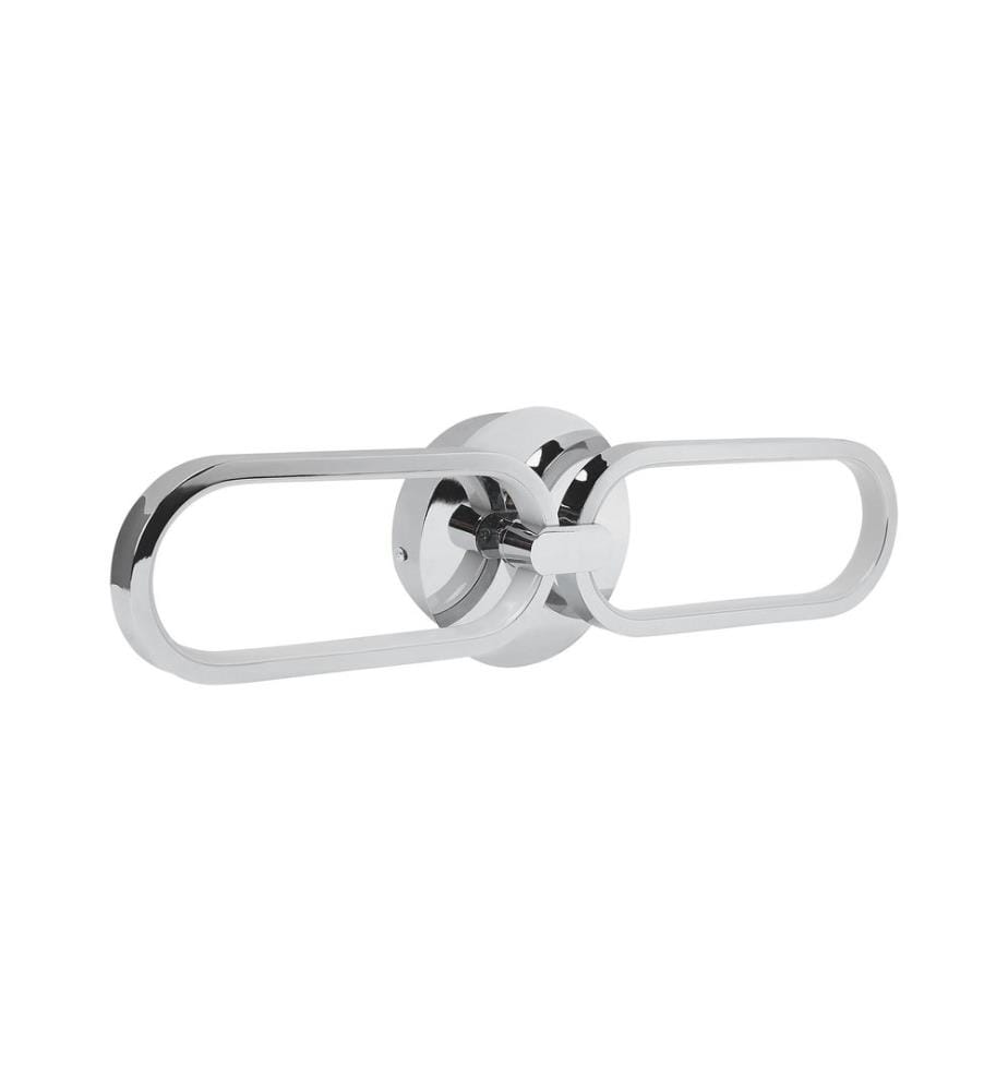 LED Wandlampe KRANG Metall Silber