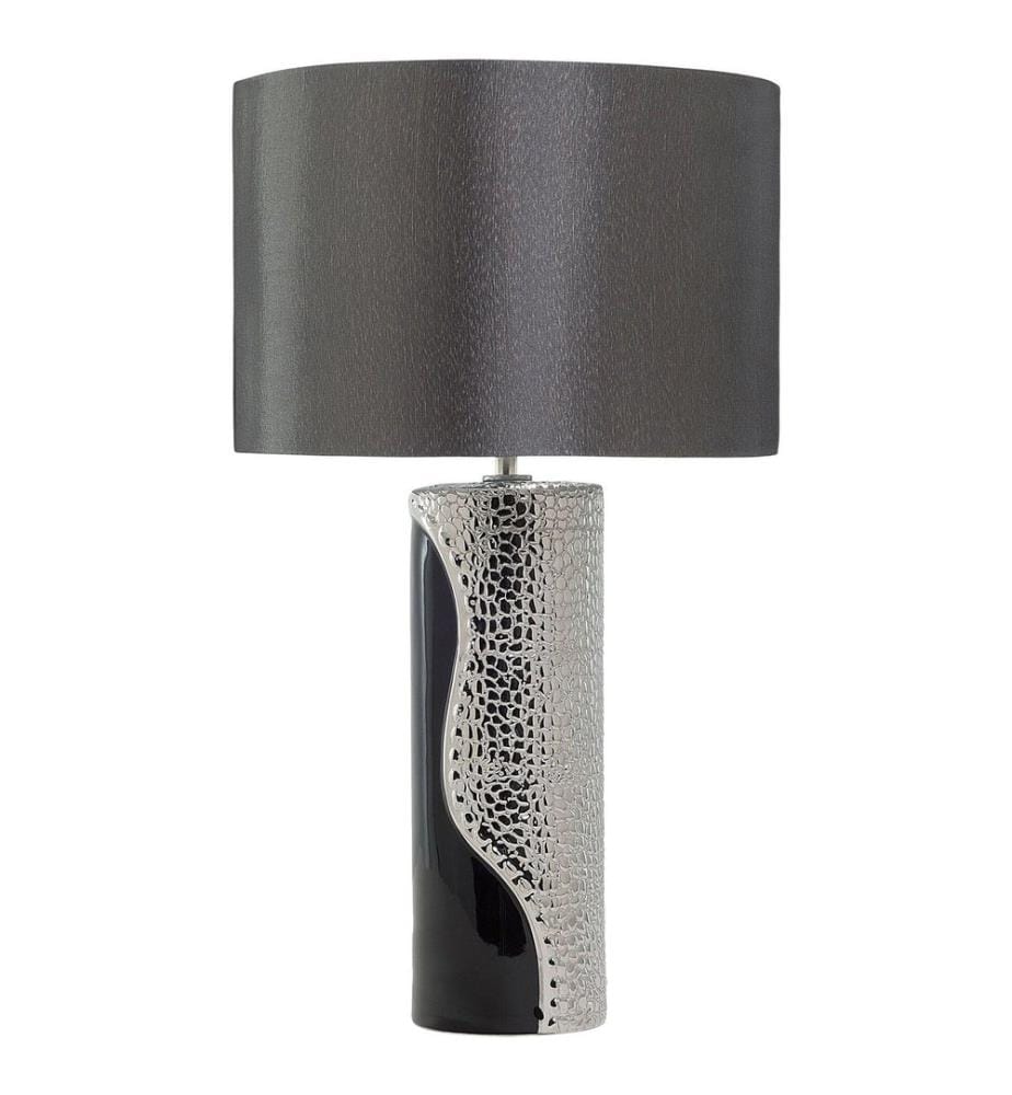 Table Lamp AIKEN Porcelain Black