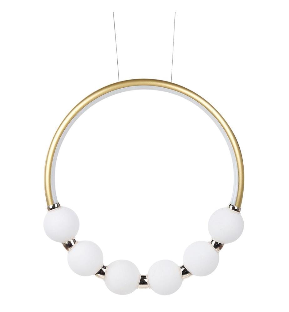LED Hängelampe FANE Metall Gold