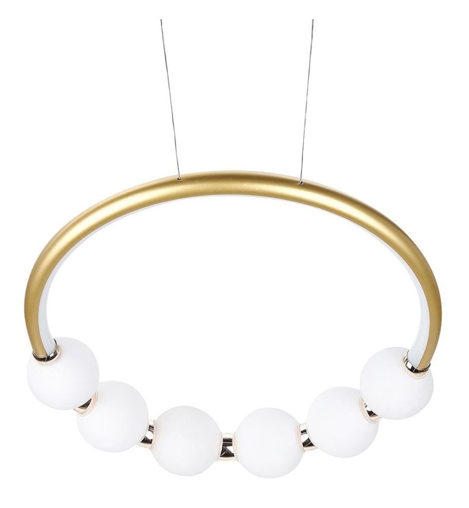 LED Hängelampe FANE Metall Gold