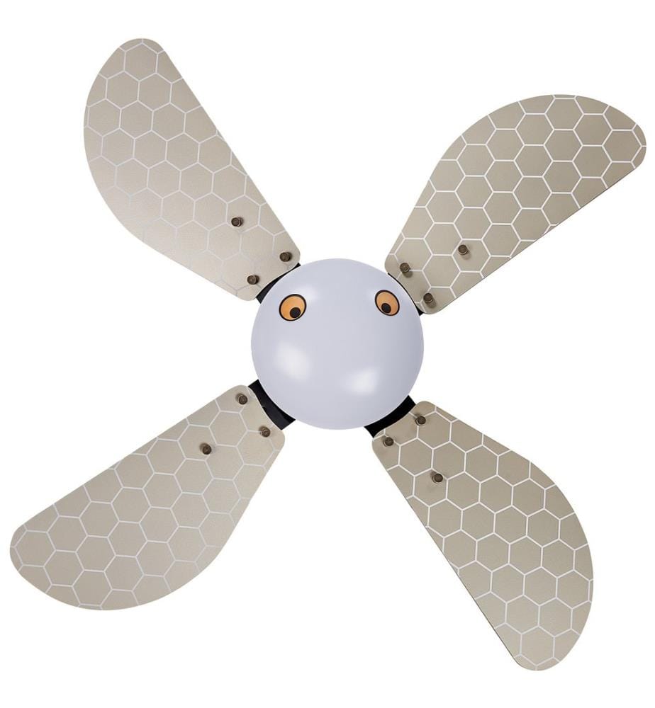 Deckenventilator mit Licht DOLORES LED Gelb