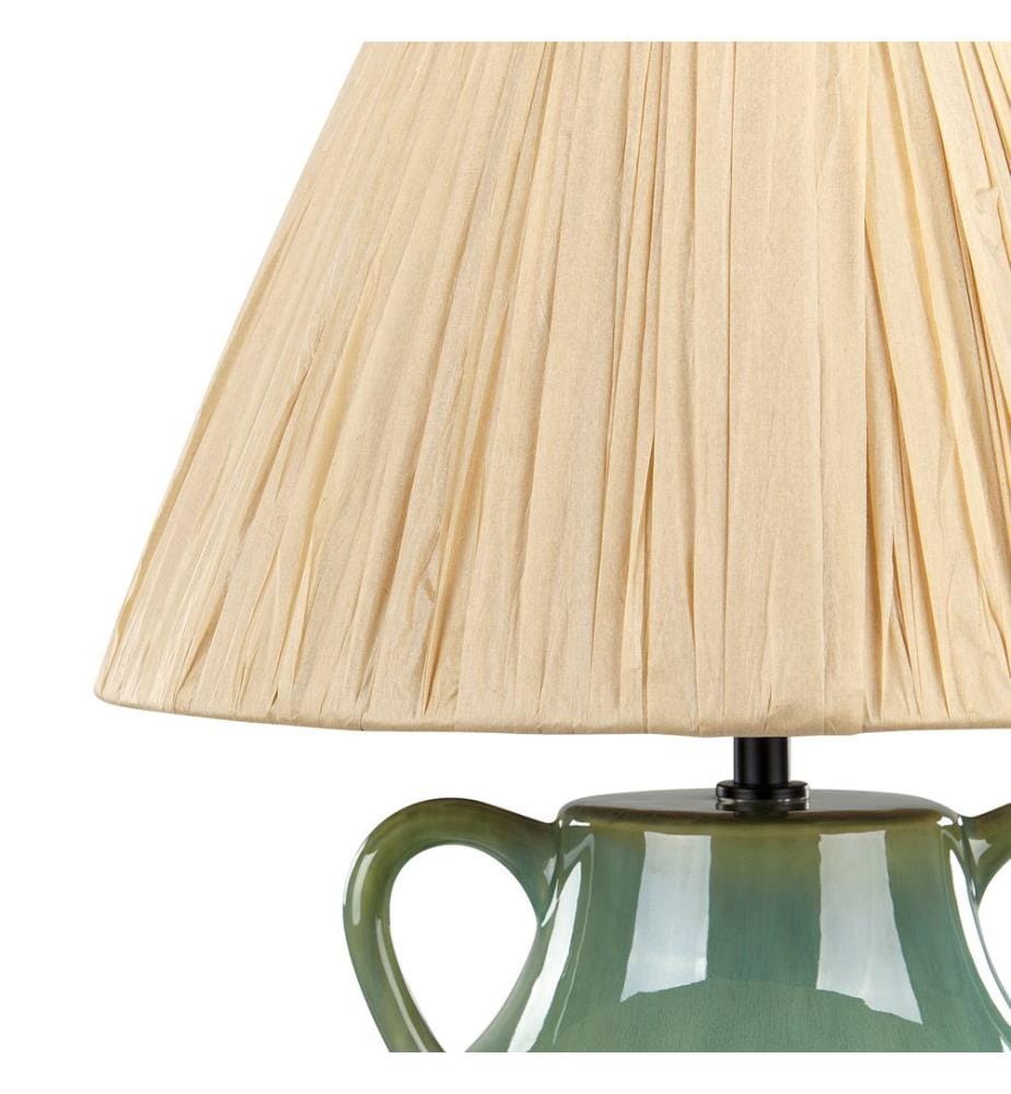 Table Lamp LIMONES Ceramic Green