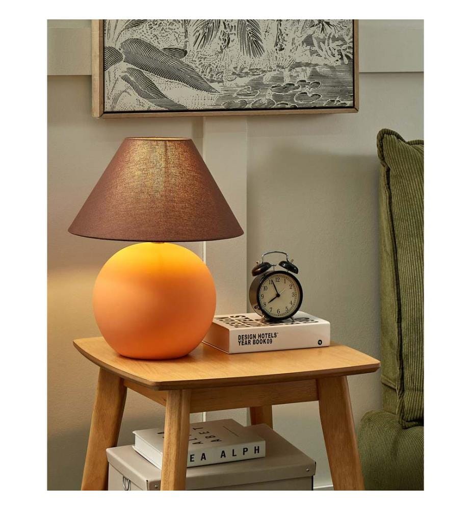 Table Lamp LIMIA Ceramic Orange