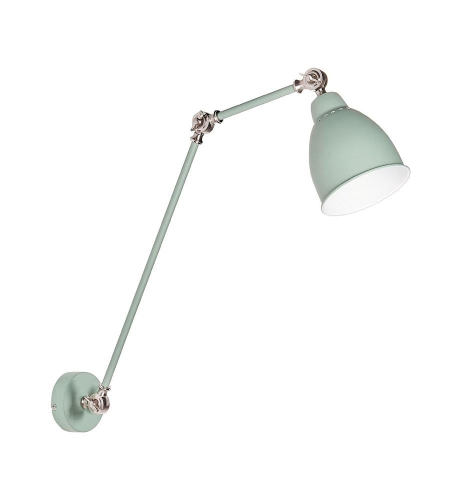 Lampe murale MISSISSIPPI Réglable Métal Vert clair