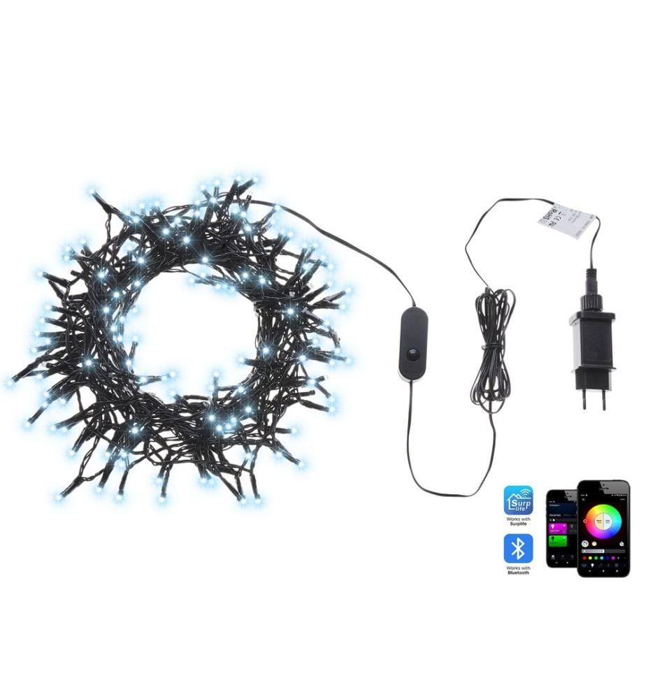 Lichterkette Smart LED mit App IGALIKU 27 m Bunt