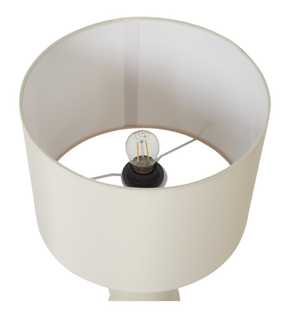 Table Lamp VILAR Ceramic Beige