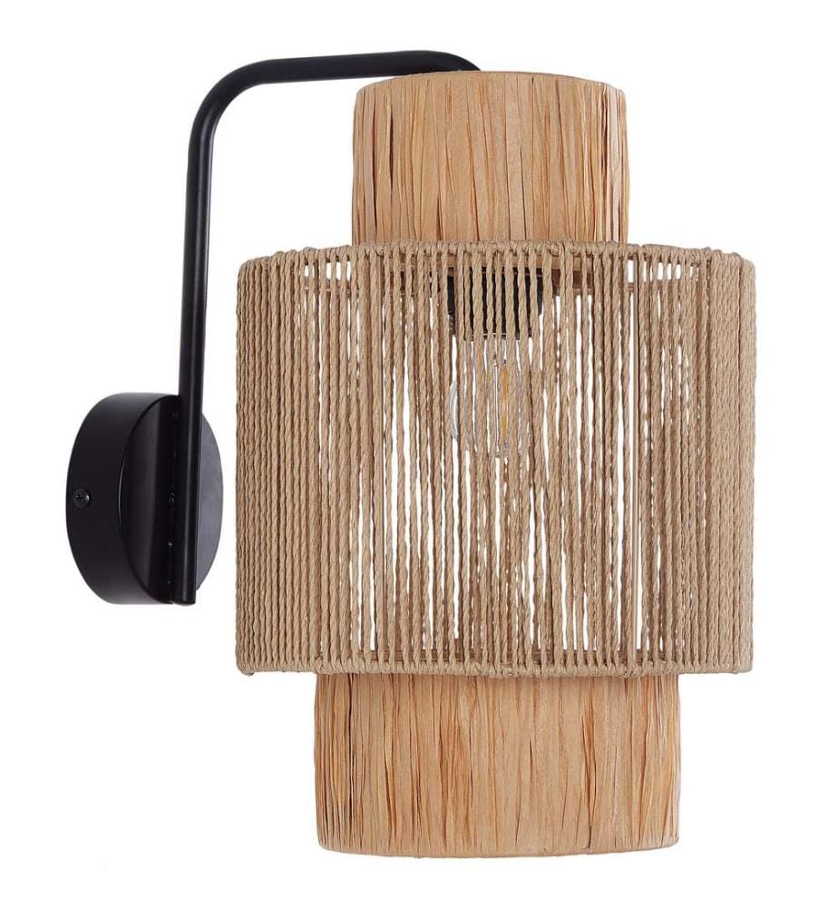 Wandlampe 2er Set JAMMA Papierschnur Naturfarben