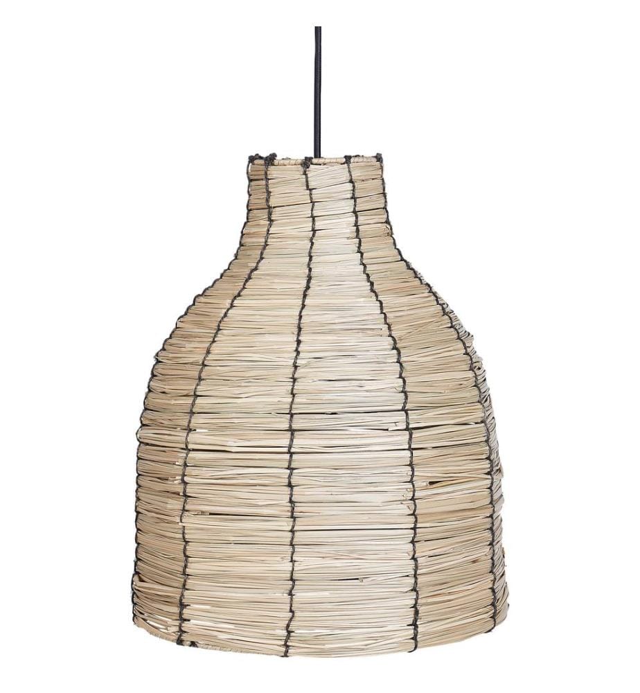Pendant Lamp KELAKAS Wicker Natural