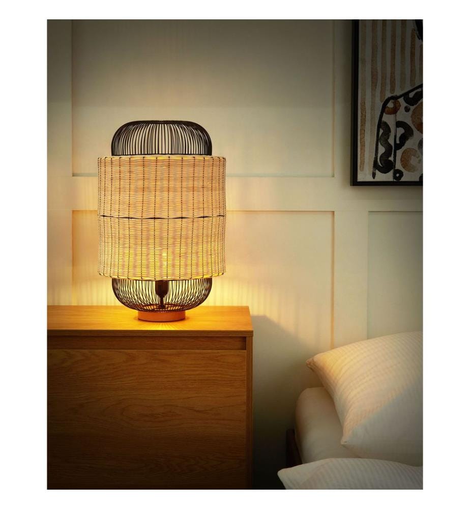 Table Lamp TANGANYIKA Rattan Natural