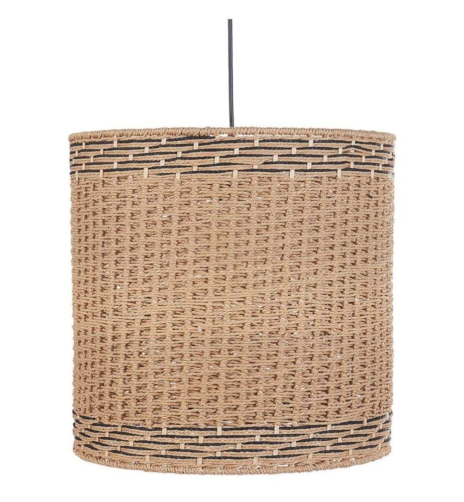 Pendant Lamp LUAPULA Paper Rope Natural