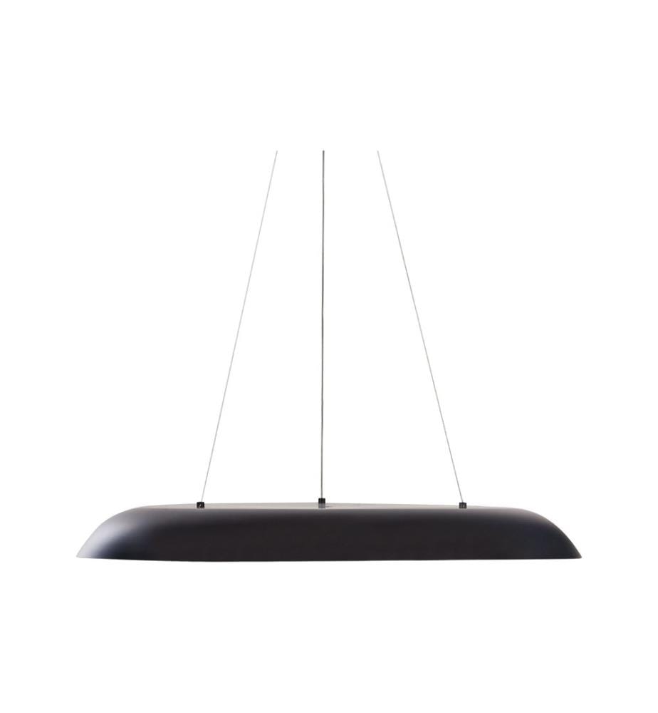 Lampadario a LED SURKO Metallo Nero