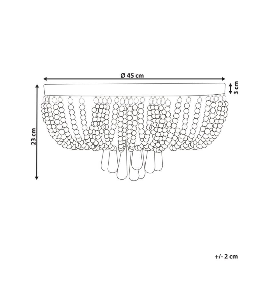 Chandelier DORNAS Crystal Silver