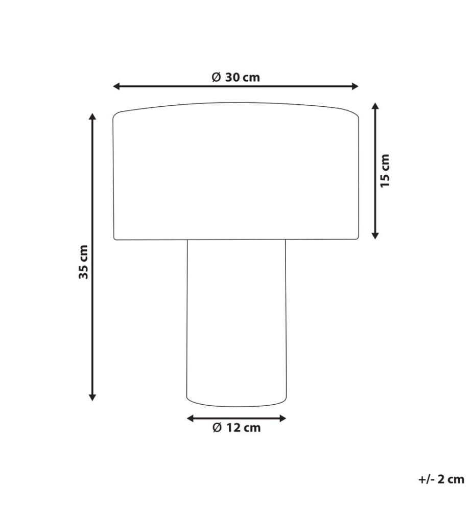 Tischlampe MALIPS Grau