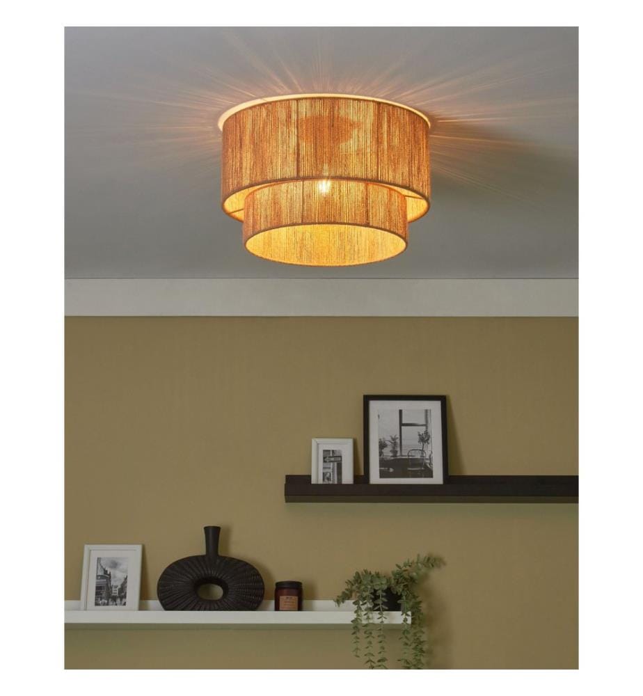 Deckenlampe DORING Jute Naturfarben