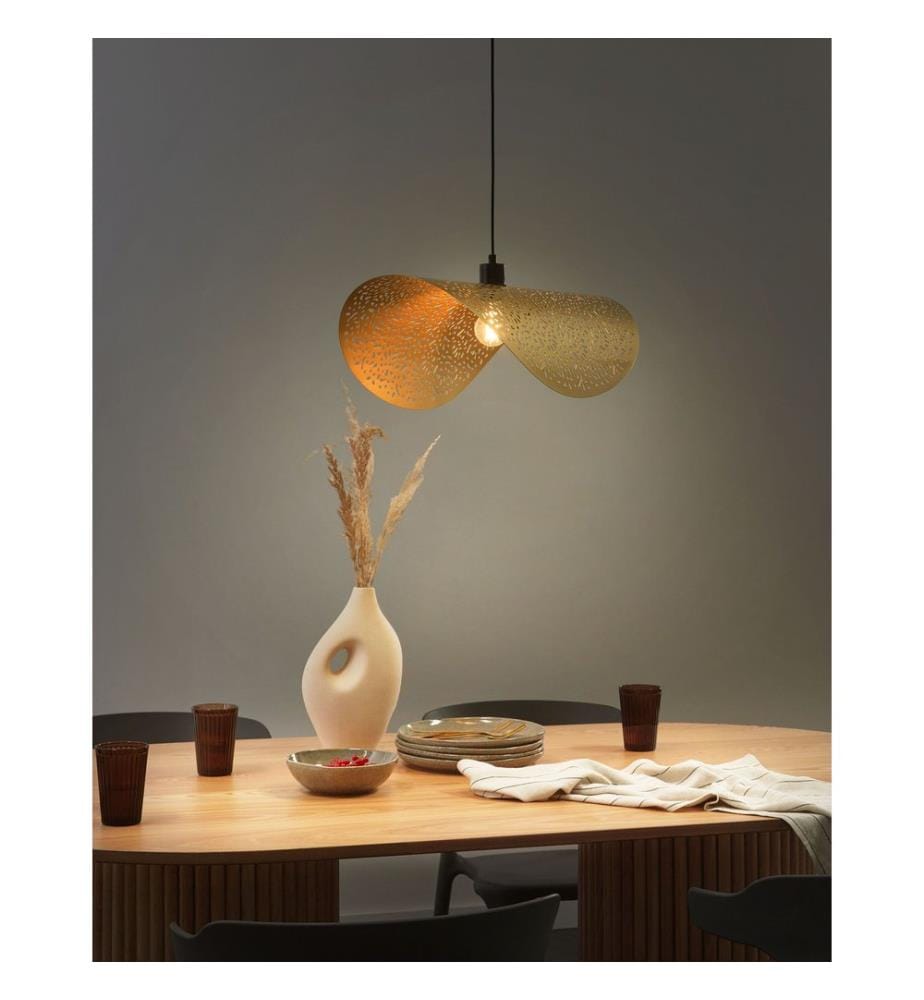 Lampe suspension KRISHNA Métal Doré