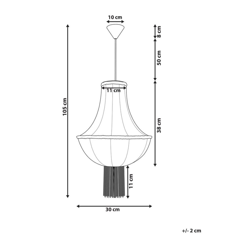 Pendant Lamp ARAGUA White