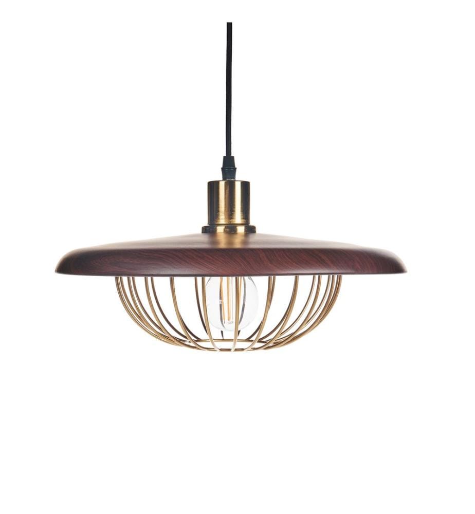 Lampe suspension TORDILLO Métal Doré