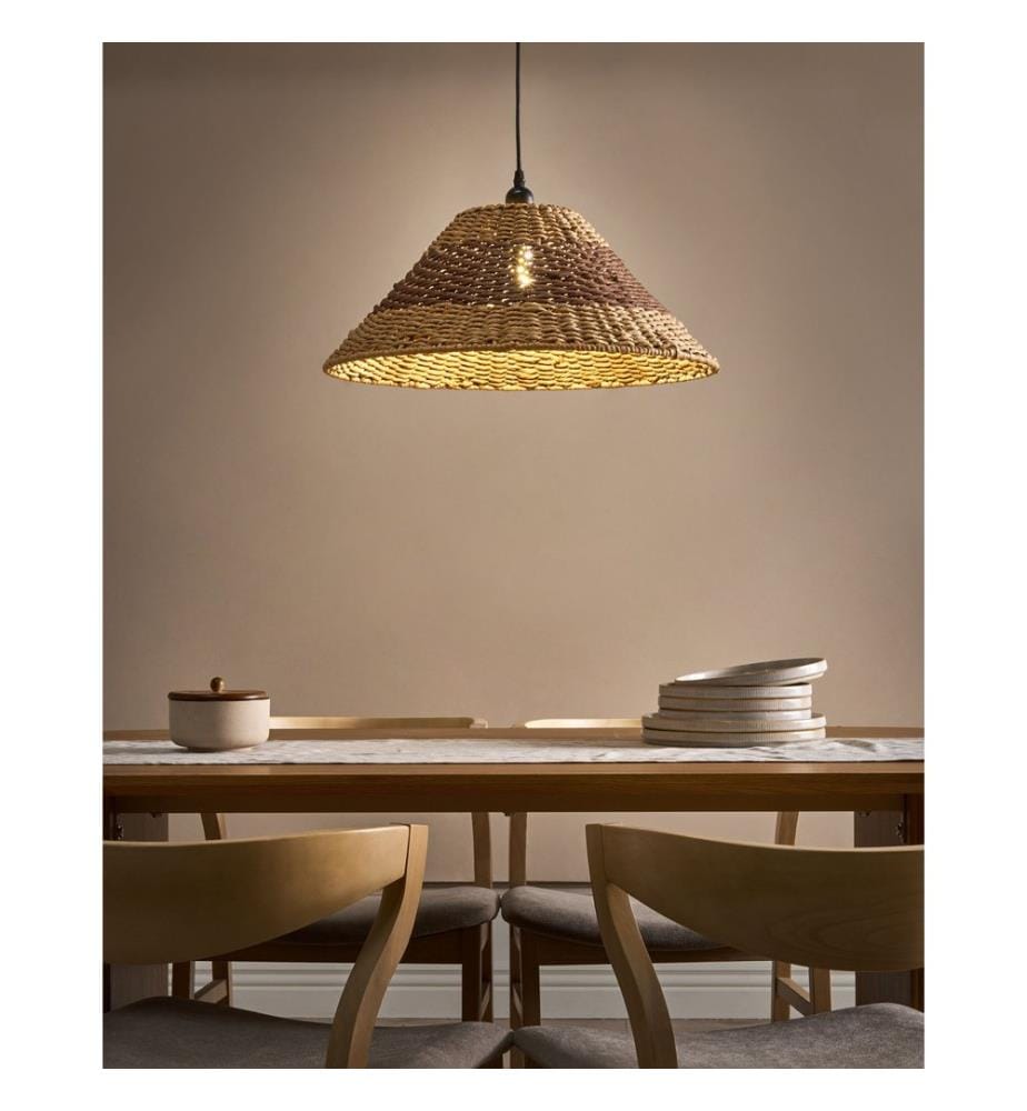 Pendant Lamp BANCAL Paper Rope Natural