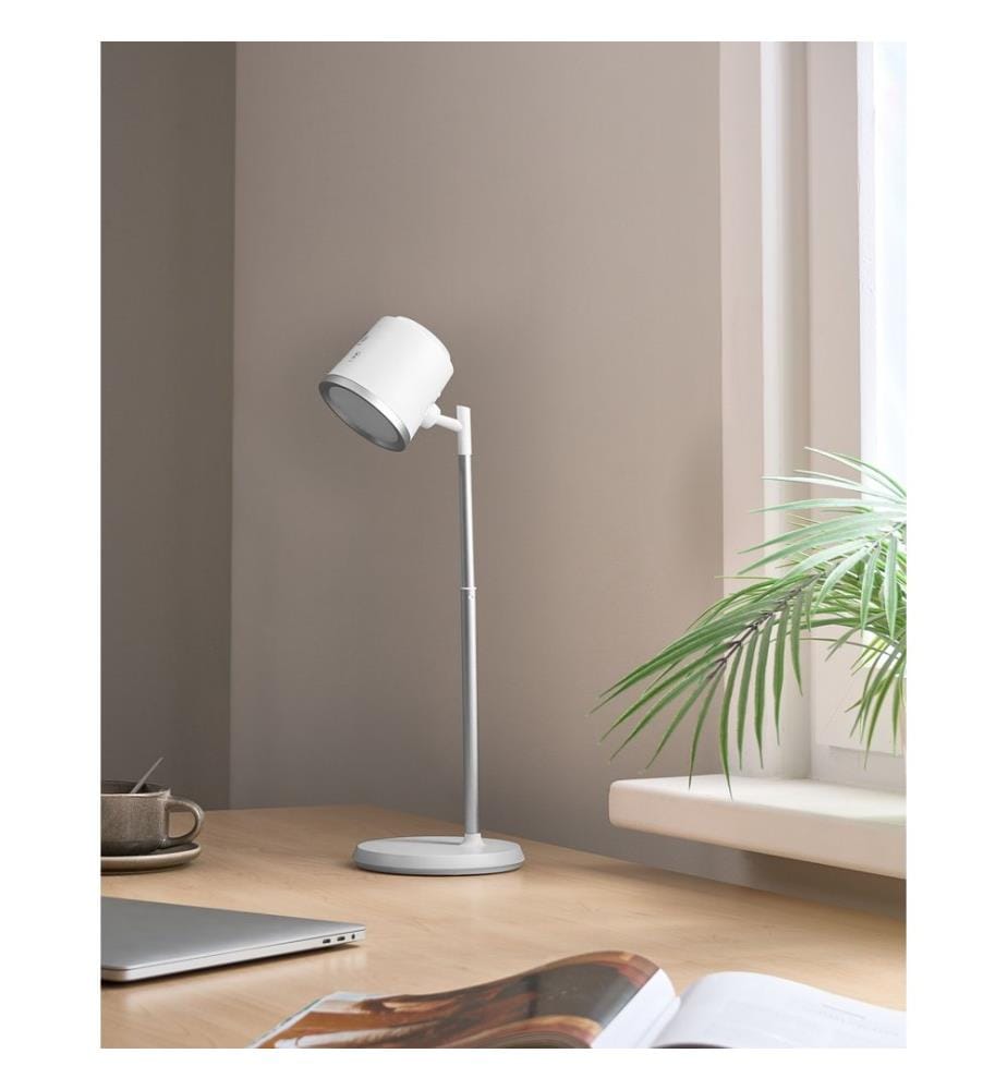 Lampe de bureau LED LIBRA Avec variateur Blanc