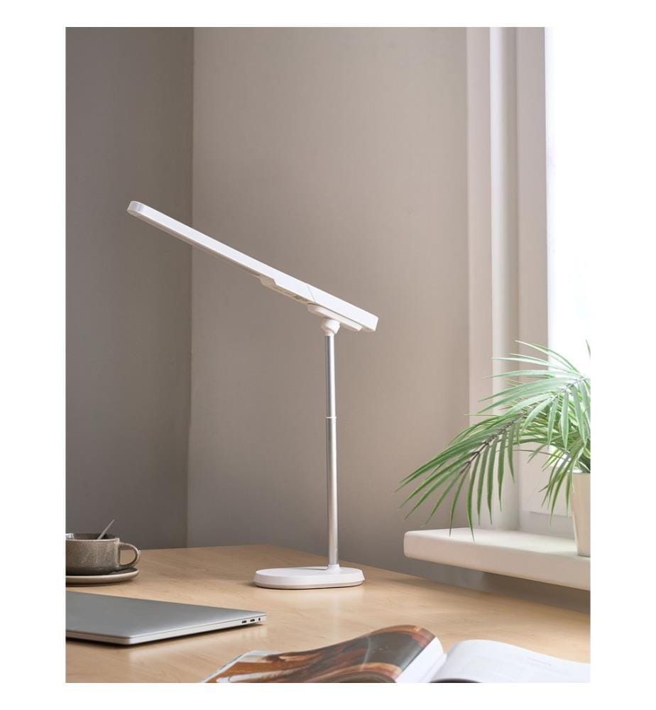 Lampe de bureau LED TUCANA Avec variateur Blanc