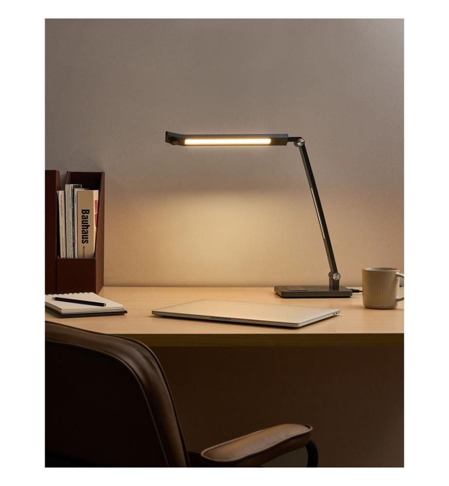 LED Desk Lamp LEPUS with Motion Sensor Dark Grey