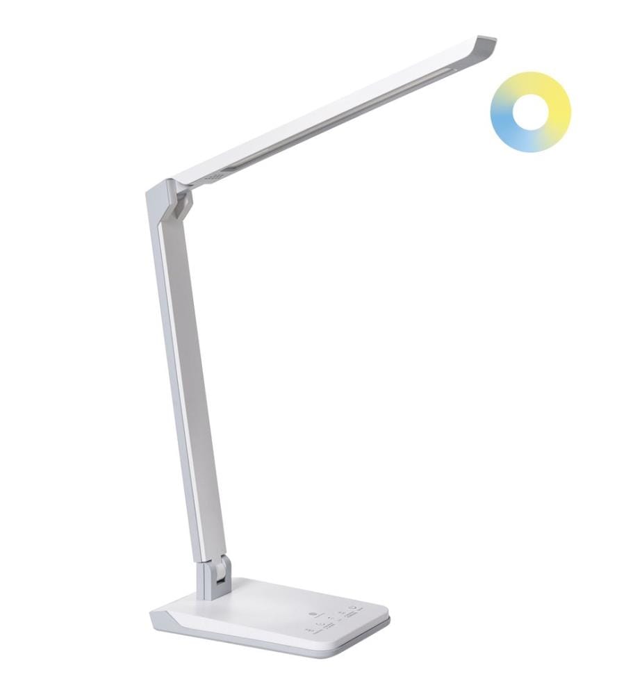 Lampe de bureau LED PICTOR Avec variateur Blanc