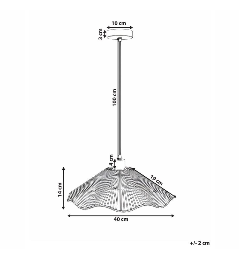 Pendant Lamp MIGORI Paper Natural