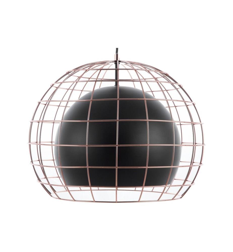 Hängelampe LIRI Metall Schwarz