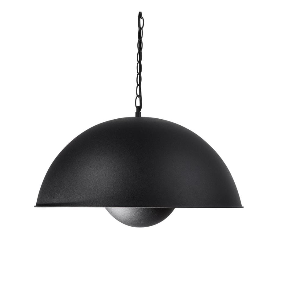 Hängelampe THAMES Metall Schwarz