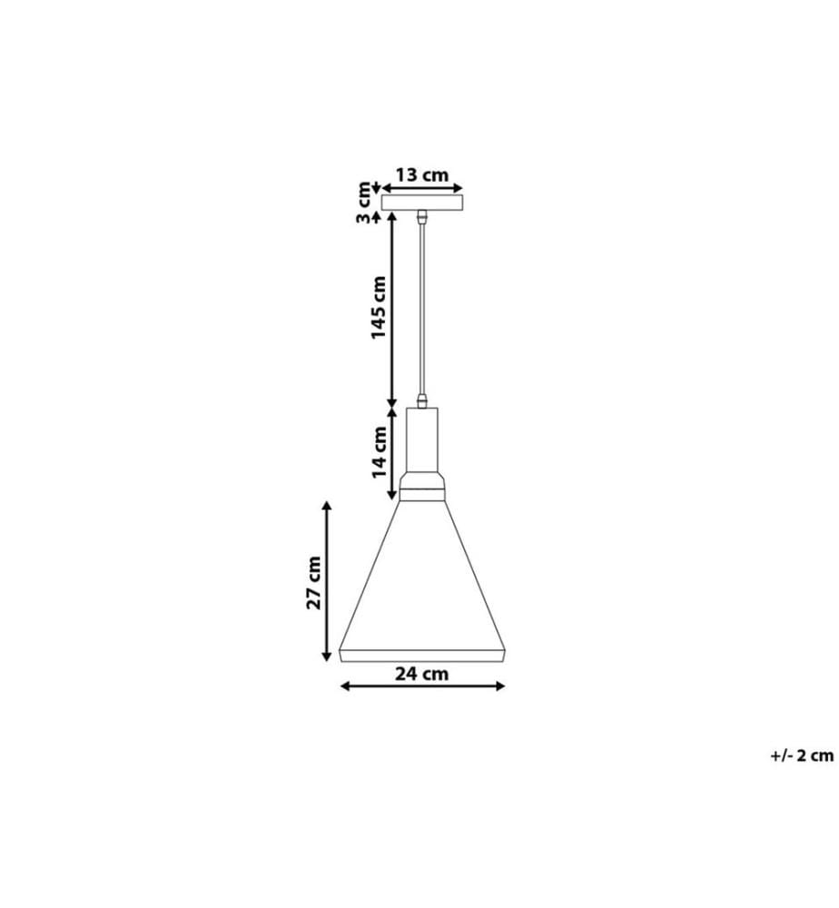 Pendant Lamp MACKENZIE Metal Black