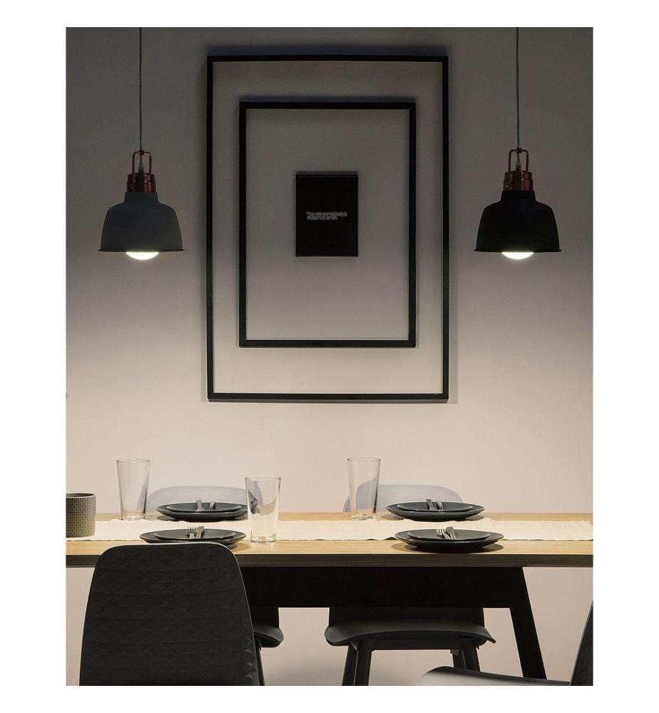 Lampe suspension NARMADA Métal Gris graphite