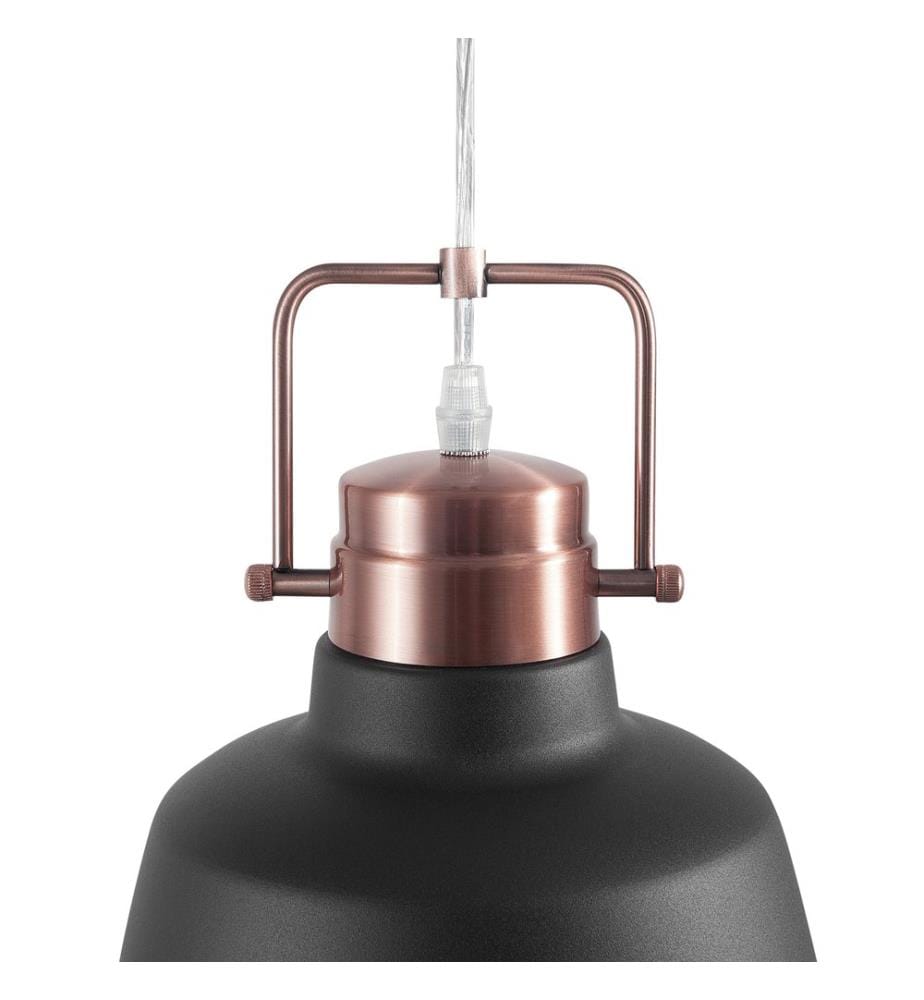 Lampe suspension NARMADA Métal Gris graphite